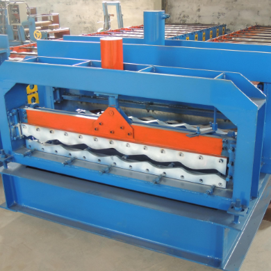 1100 type glazed tile roll forming machine