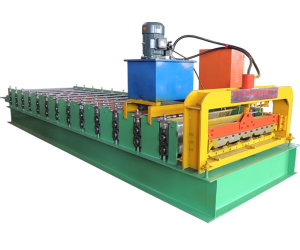metal trapezoid roofing roll forming machine for 1050 design