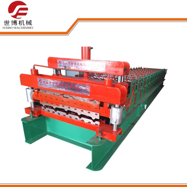 made in china ibr steel eps panel roof double glazed tile roll forming machine